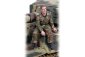 1/16 figurka sedící německé obsluhy vysílačky tanku z 2 sv. války, ručně malovaná