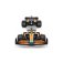 RC auto Formule 1 McLaren 1:12, oranžová