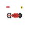 RC auto Formule 1 Ferrari F1 1:18, červená