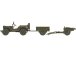 Airfix Willys Jeep, Trailer a 6PDR Gun (1:72)