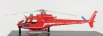 Alerte Aerospatiale As 350 Helicopter Securite Civile 1979 1:43 Red