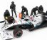American diorama Figurky mechaniků F1 Pit-stop Set 1 2020 1:18, černá