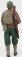 American diorama Figures Soldato Americano Con Fucile - Usa Soldier I With Rifle Gun 1:18 Zelená Hnědá