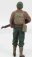 American diorama Figures Soldato Americano Con Fucile - Usa Soldier Ii With Rifle Gun 1:18 Zelená Hnědá