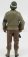 American diorama Figures Soldato Poliziotto Militare Con Fucile - Miltary Police Soldier Iii With Rifle Gun 1:18 Zelená Hnědá