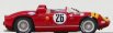 Art-model Ferrari 330p N 26 Sebring 1965 Grossman - Hudson 1:43 Red