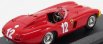 Art-model Ferrari 857s Spider Ch.0584 N 12 3rd Cuba Gp 1957 A.de Portago 1:43 Červená Žlutá