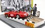 Art-model Ferrari Diorama - 290mm Spider S/n0626 N 600 Mille Miglia 1956 Juan Manuel Fangio 1:43 Červená Modrá Žlutá