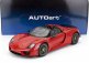 Autoart Porsche 918 Spyder Weissach Package 2013 1:12 Red