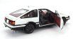 Autoart Toyota Sprinter Trueno (ae86) Project D Final Version 1980 1:18 Bílá Černá