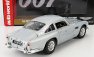 Autoworld Aston martin Db5 1964 - 007 James Bond - No Time To Die - Non E' Tempo Per Morire 1:18 Silver