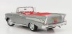 Autoworld Chevrolet Bel Air Cabriolet Open 1957 1:18 Silver