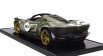 Bbr-models Ferrari Daytona Sp3 Serie Icona N 10 Open Roof 2022 - Con Vetrina - With Showcase 1:12 Verde Manzoni Lucido - Zelená Met Stříbrná