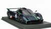 Bbr-models Pagani Huayra R N 2 Racing 2021 - Con Vetrina - With Showcase 1:18 Matná Modrá Černá Karbonová