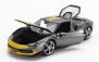 Bburago Ferrari 296 Gtb Assetto Fiorano 2022 1:18 Šedá Žlutá