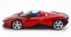 Bburago Ferrari Daytona Sp3 Spider Open Roof 2022 1:18 Rosso Magma - Červený Met