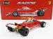 Bburago Ferrari F1  312t4 N 11 Winner Gp Monza Jody Scheckter (with Pilot Figure) 1979 World Champion 1:18 Red