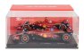 Bburago Ferrari F1  Sf-24 Team Scuderia Ferrari N 16 Winner Italy Monza Gp 2024 Charles Leclerc - With Pilot And Showcase 1:43 Červená Bílá Černá
