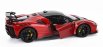 Bburago Ferrari Sf90xx Stradale 2024 1:18 Rosso Magma - Červená S Černou