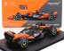 Bburago Mclaren F1  Mcl38 Team Mclaren N 81 Miami Gp 2024 Oscar Piastri - With Pilot And Showcase 1:43 Oranžová Černá
