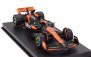 Bburago Mclaren F1  Mcl38 Team Mclaren N 81 Miami Gp 2024 Oscar Piastri - With Pilot And Showcase 1:43 Oranžová Černá