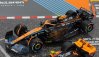 Bburago Mclaren F1  Set 4x - Team Mclaren Mcl36 N 4 Abu Dhabi Gp 2022 - Mcl60 N 4 Singapore Gp - Monaco Gp - British Gp 2023 Lando Norris 1:43 Oranžová Černá Bílá