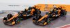 Bburago Mclaren Set F1  2x Mcl38 Team Mclaren N 4 Season 2024 Lando Norris + N 81 Season 2024 Oscar Piastri 1:43 Oranžová Černá