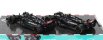 Bburago Mercedes gp Set F1 2x W14 Team Mercedes-amg Petronas Formula One N 44 Season 2023 Lewis Hamilton + N 63 Season 2023 George Russell 1:43 Matt Black