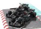 Bburago Mercedes gp Set F1 2x W14 Team Mercedes-amg Petronas Formula One N 44 Season 2023 Lewis Hamilton + N 63 Season 2023 George Russell 1:43 Matt Black