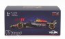Bburago Red bull F1  Rb20 Team Oracle Red Bull Racing N 11 Season 2024 Sergio Perez - With Pilot And Showcase 1:43 Modrá Žlutá Červená
