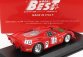 Best-model Alfa romeo 33.2 N 16 Nurburgring 1968 I.giunti - N.galli 1:43 Červená Zelená