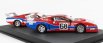 Best-model Ferrari Set 2x 512bb Lm Team Jms Pozzi Racing N 67 N 68 1:43, červená