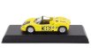 Best-model Fiat Abarth 1000sp Spider N 386 Trieste Opicina 1970 Mauro Baldi 1:43 Žlutá Černá