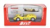 Best-model Fiat Abarth 1000sp Spider N 386 Trieste Opicina 1970 Mauro Baldi 1:43 Žlutá Černá