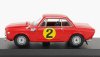 Best-model Lancia Fulvia 1.3 Hf Coupe N 2 Rally Montecarlo 1967 S.munari - G.harris 1:43 Red
