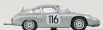 Best-model Porsche 1600gs Abarth N 116 Targa Florio 1960 Linge - Strahle - Lissmann 1:43 Silver