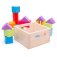 Bigjigs Baby První dřevěné kostky set 17 kusů