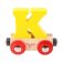 Bigjigs Rail Vagónek dřevěné vláčkodráhy - Písmeno K