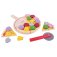Bigjigs Toys Dřevěná krájecí pizza