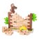 Bigjigs Toys Dřevěná motorická hra Řítící se džungle
