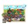 Bigjigs Toys Dřevěné puzzle vlak 24 dílků