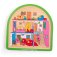 Bigjigs Toys Dřevěné vícevrstvé puzzle  Dům
