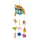 Bigjigs Toys Dřevěný závěsný kolotoč Noemova archa