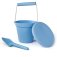 Bigjigs Toys Frisbee modré Powder