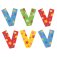 Bigjigs Toys Hvězdičkové písmenko V