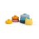 Bigjigs Toys Silikonová stohovací věž Kočka