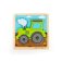 Bigjigs Vkládací puzzle Traktor
