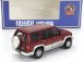 Bm-creations Isuzu Trooper Big Horn 1998 1:64 Červená Stříbrná