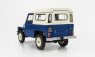 Bos-models Land rover Land 90 Ii Series Lightweight Soft-top Closed 1973 1:18 Modrá Bílá