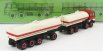 Brekina plast Fiat 691 Millepiedi Tanker Truck 1961 1:87 Bílá Červená